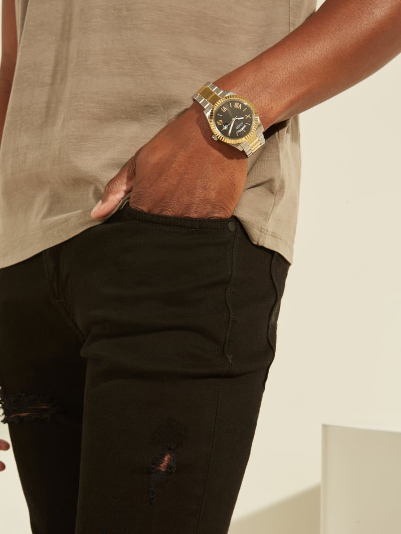 Guess watch two tone store