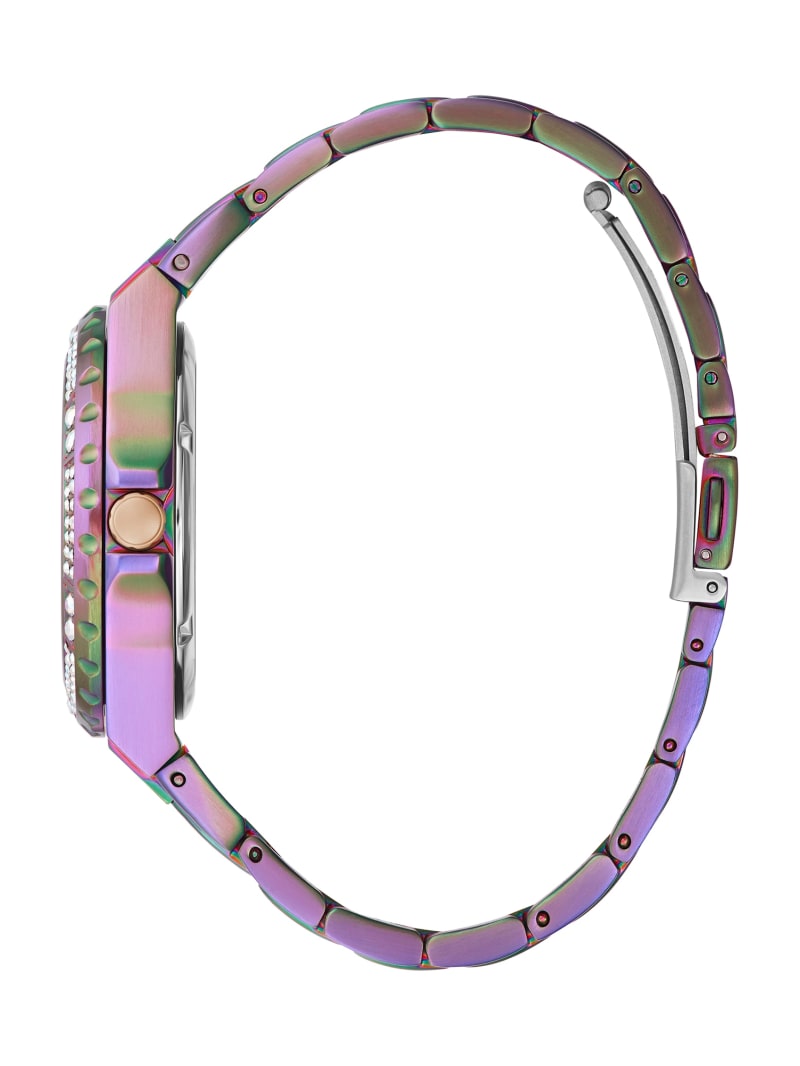 Guess tri shop glitz watch