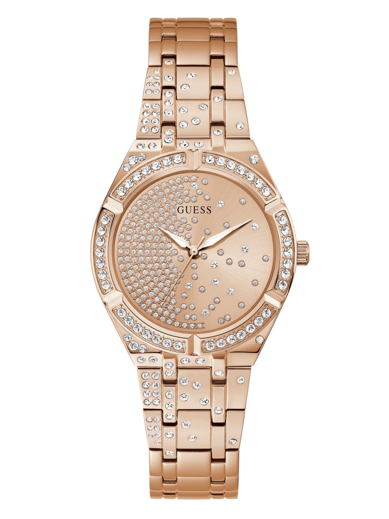 Rose Gold Tone Analog Watch