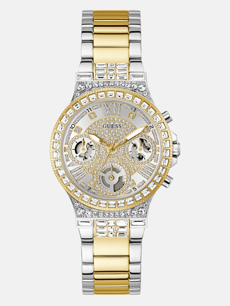 Two-Tone Multifunction Watch