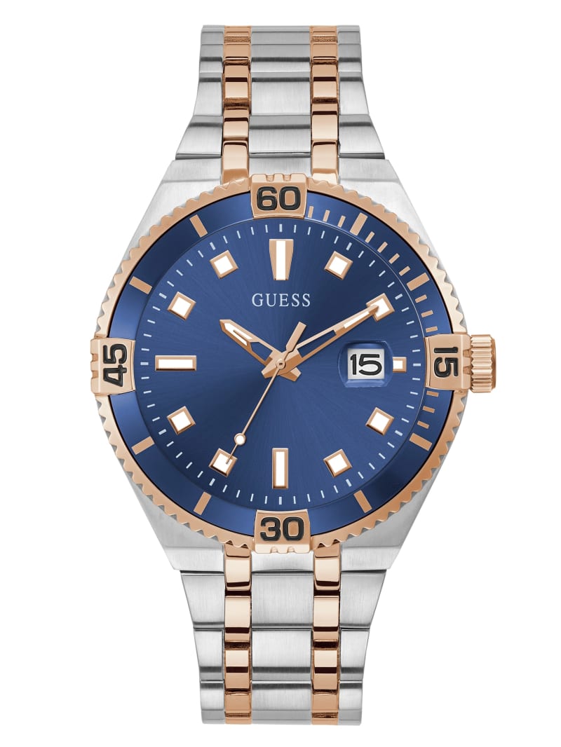 Guess watch gold and blue discount