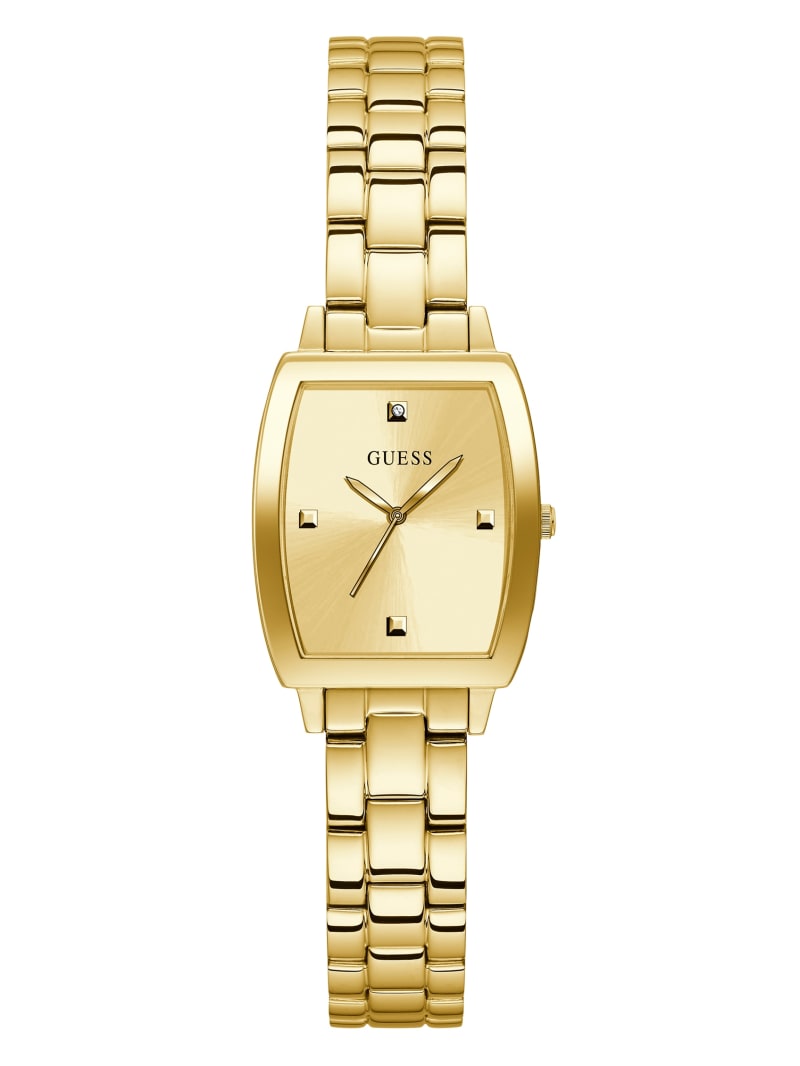 Gold Tone and Diamond Analog Watch GUESS Canada