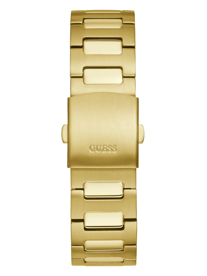 Gold-Tone Multifunction Watch | GUESS Factory