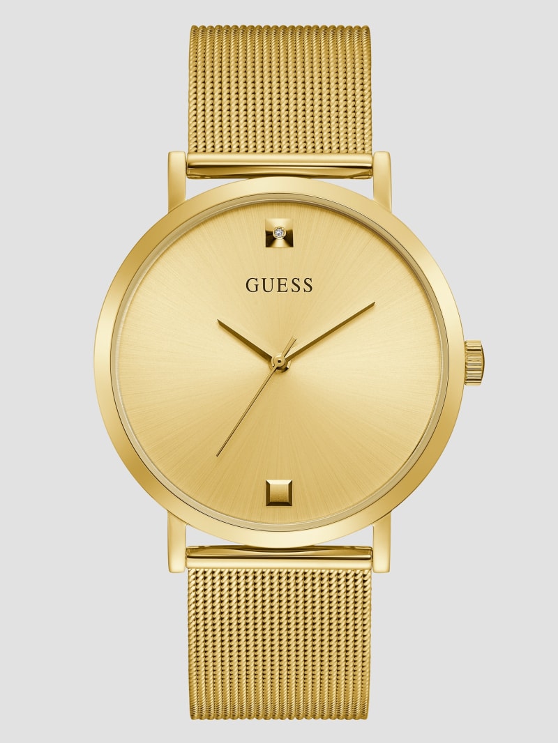 Guess watch shop gold diamond