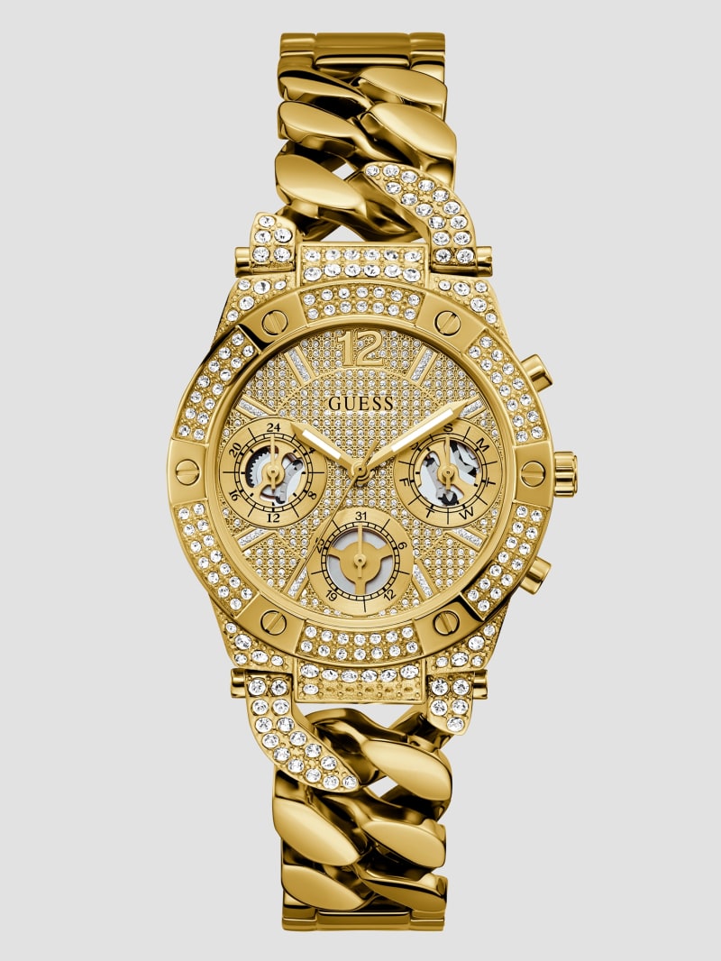 Baroness Gold-Tone Multifunction Watch
