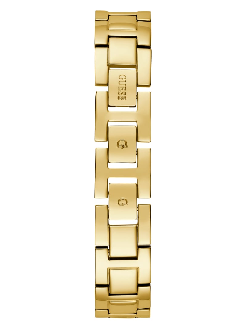 Guess watch sale gold diamond