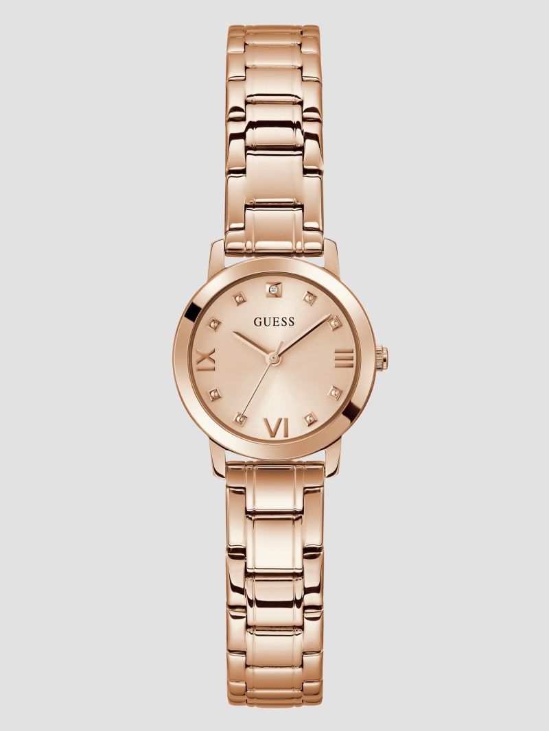 Rose Gold Tone Analog Watch GUESS Canada