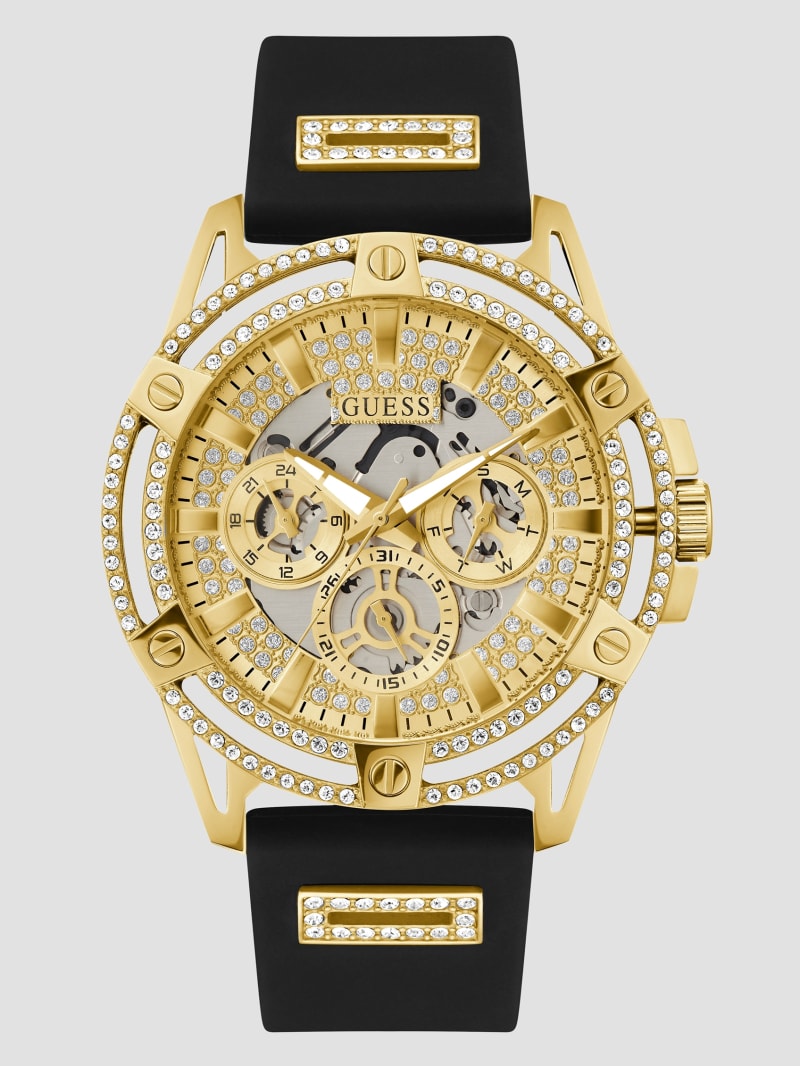 Black guess watch women's best sale