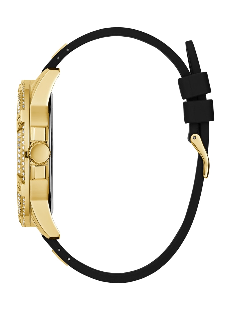 Guess watch black and gold deals