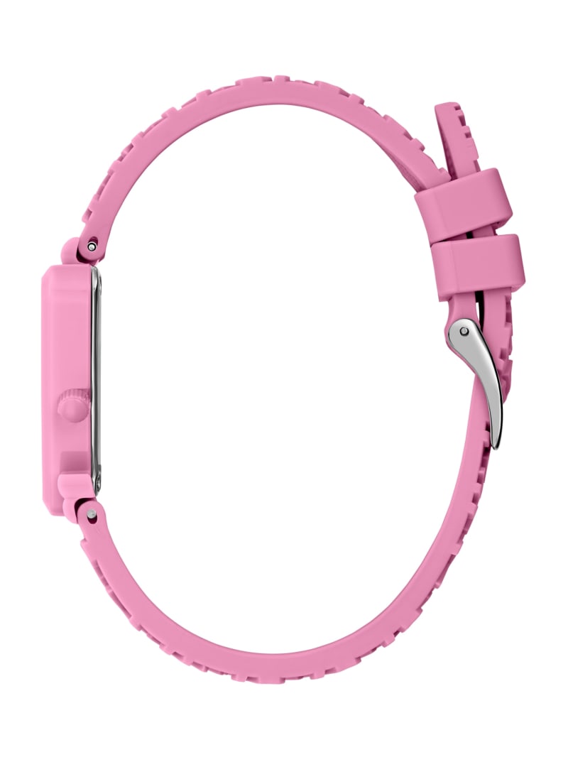 Pink Triangle Silicone Analog Watch