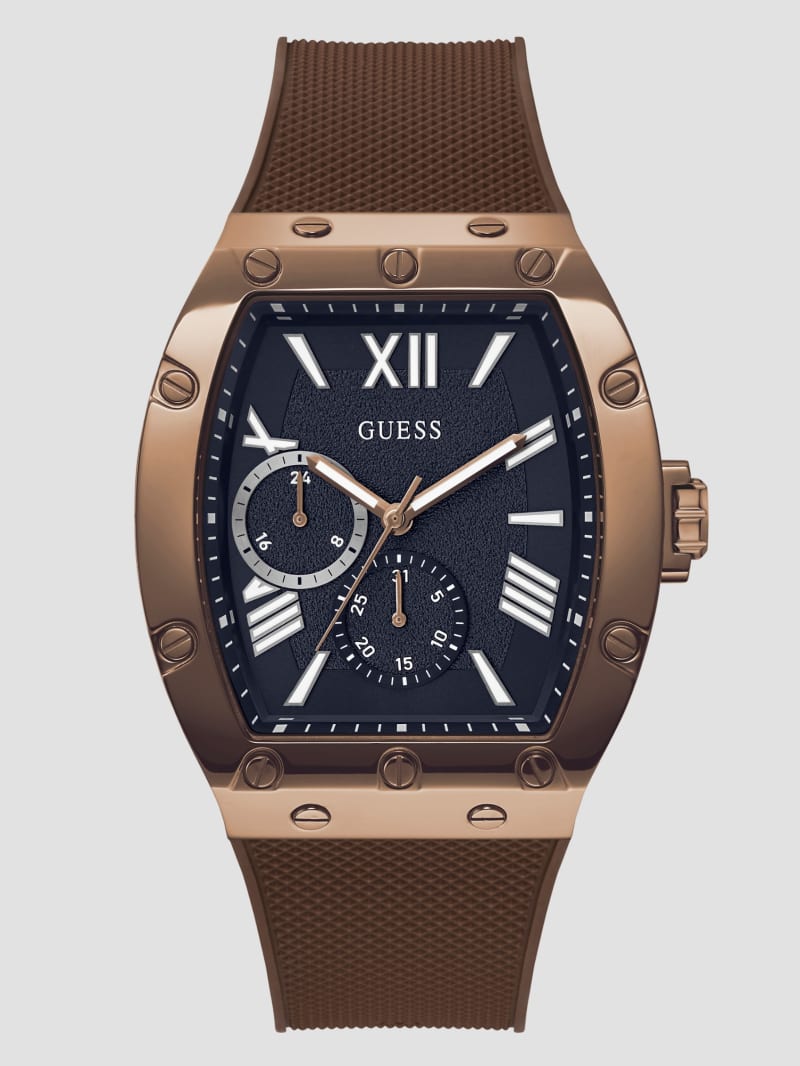 Guess watch brown clearance