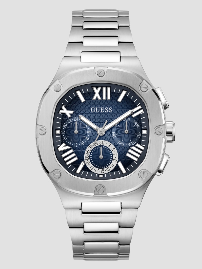 Guess watch blue face best sale