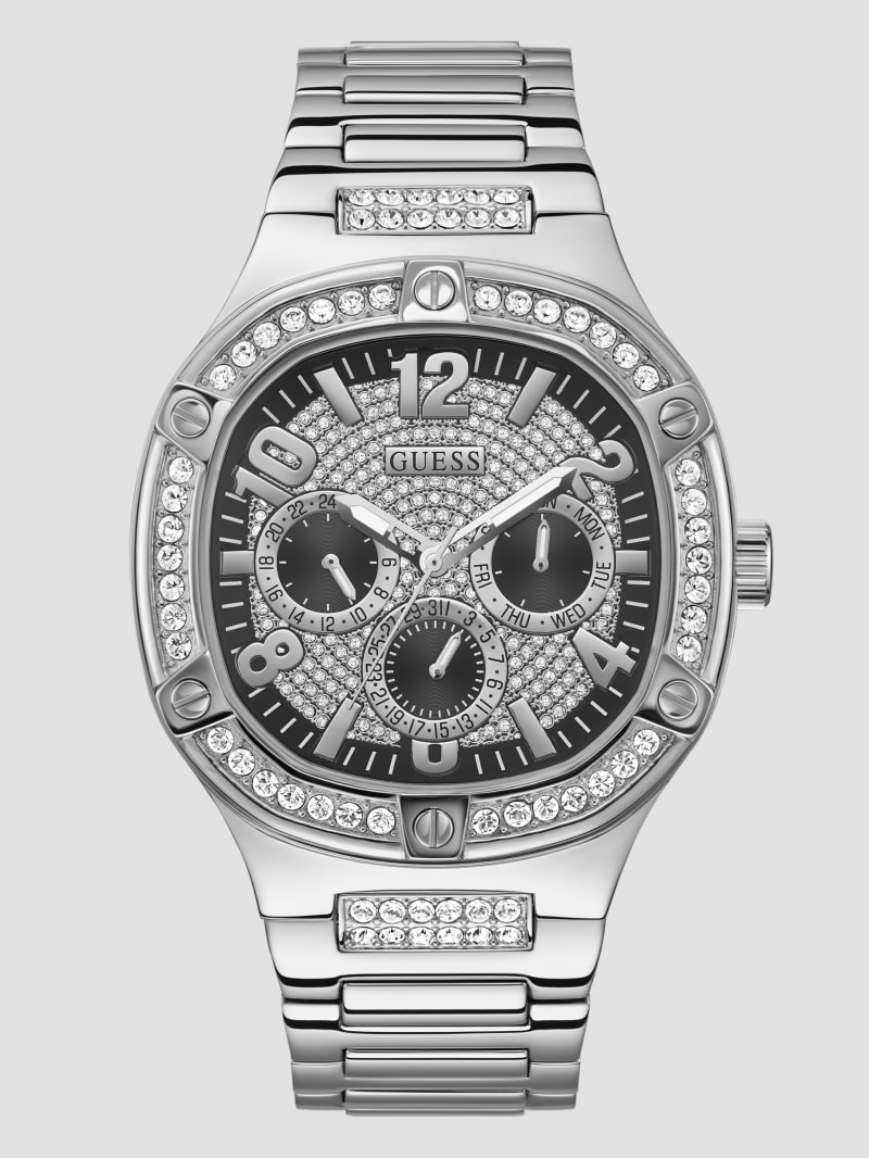 Guess men's crystal watch clearance