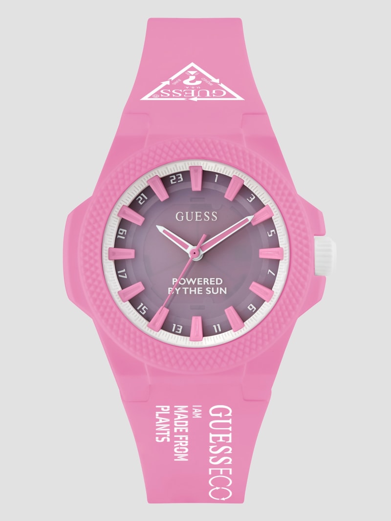 Pink on sale guess watch