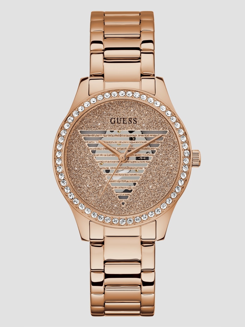 Guess watch women's rose gold tone online