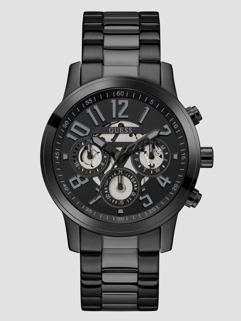 Black Multifunction Watch