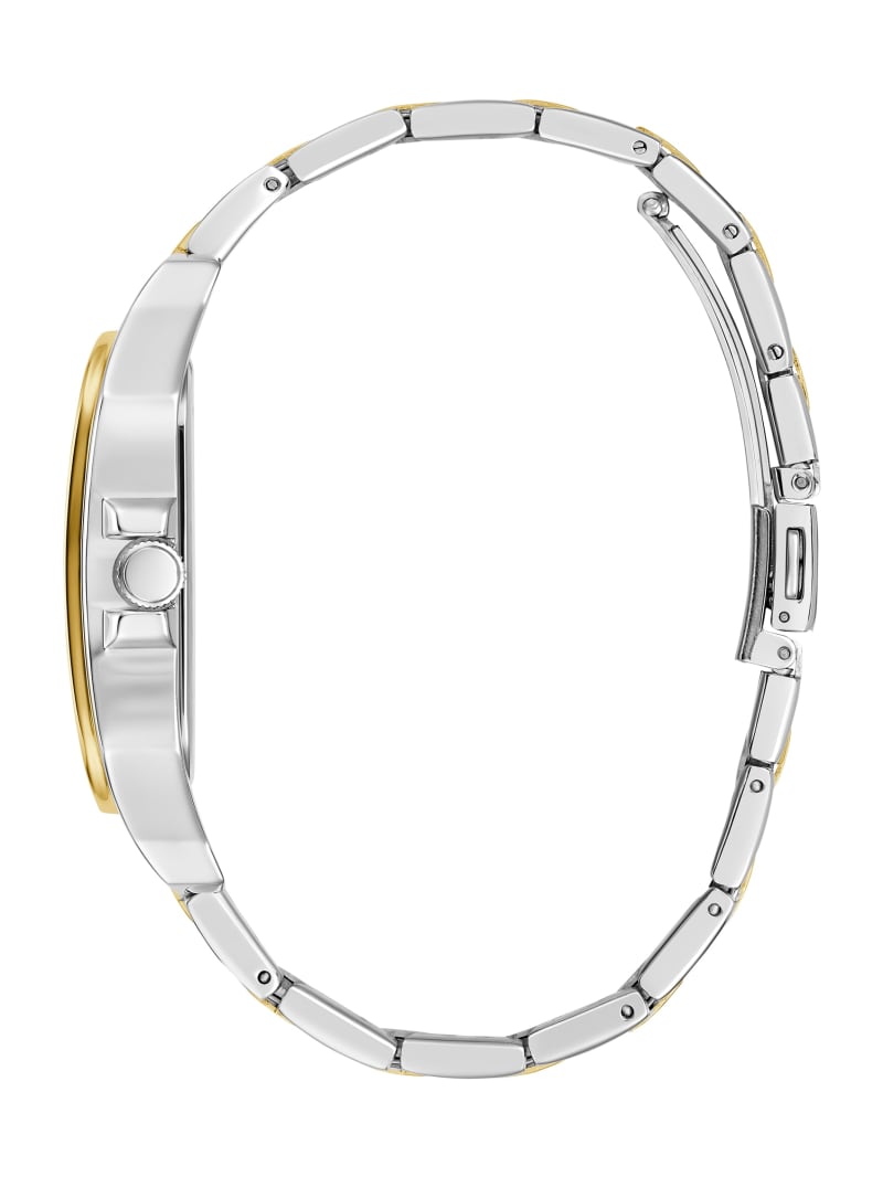 Multi Tone Square Multifunction Watch GUESS Canada