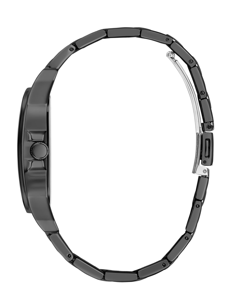 Black Tone Square Multifunction Watch GUESS Canada