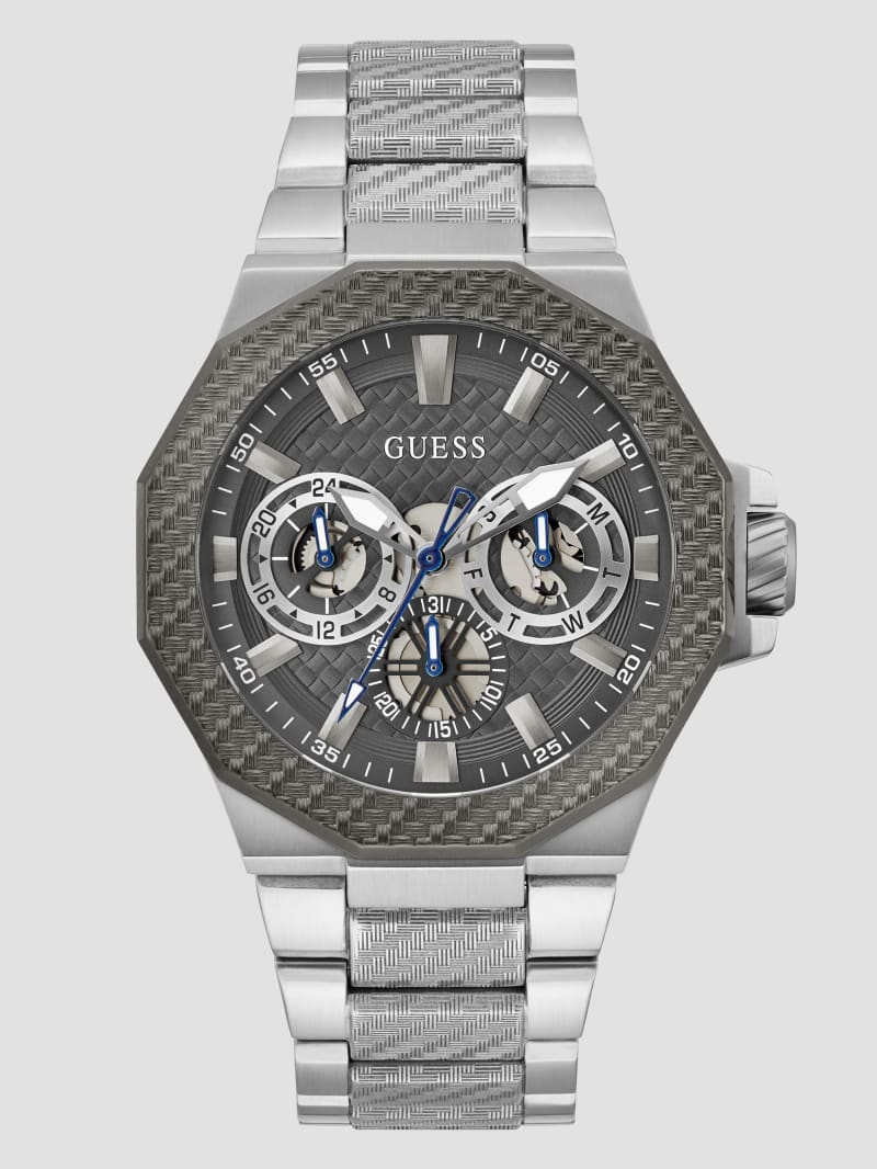 Guess watch carbon fiber top