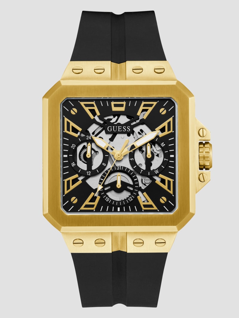 Guess watch gold and black on sale