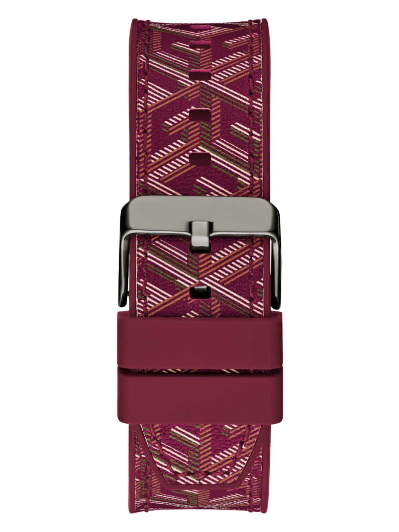 Guess watch red strap sale