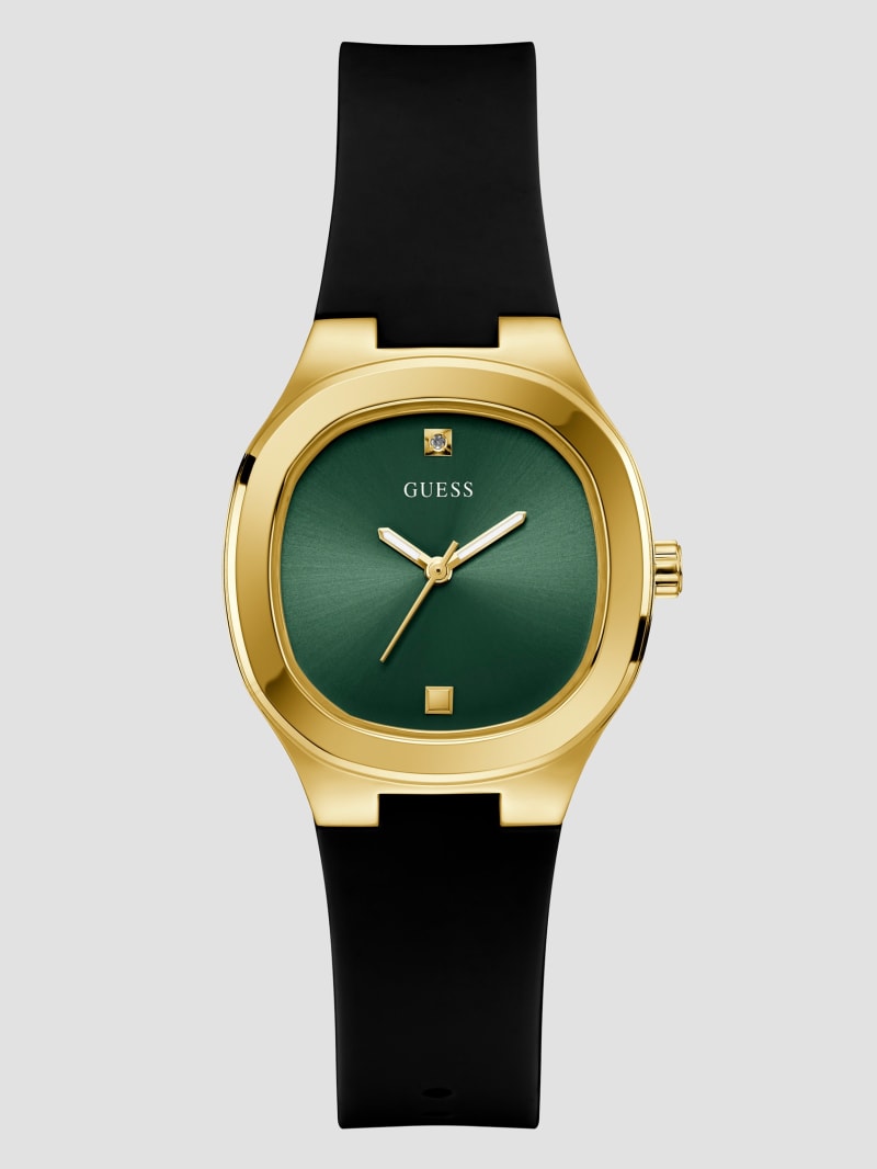 Two-Tone Silicon Analog Watch