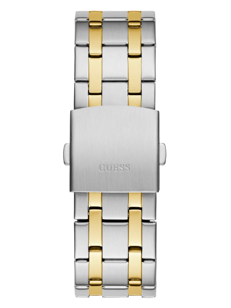 Guess men's two tone watch outlet