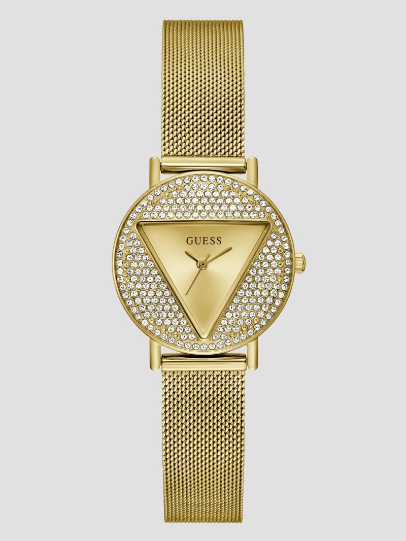 Guess Women s Gold Tone Analog Watch