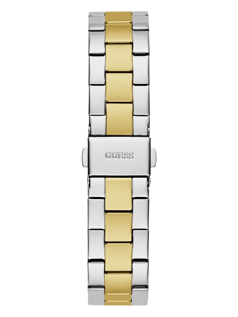 Gold and Silver-Tone Analog Watch | GUESS