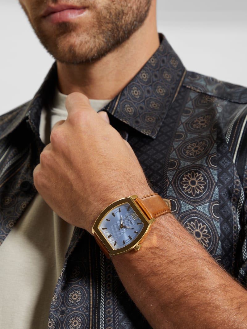 Guess watches brown cheap