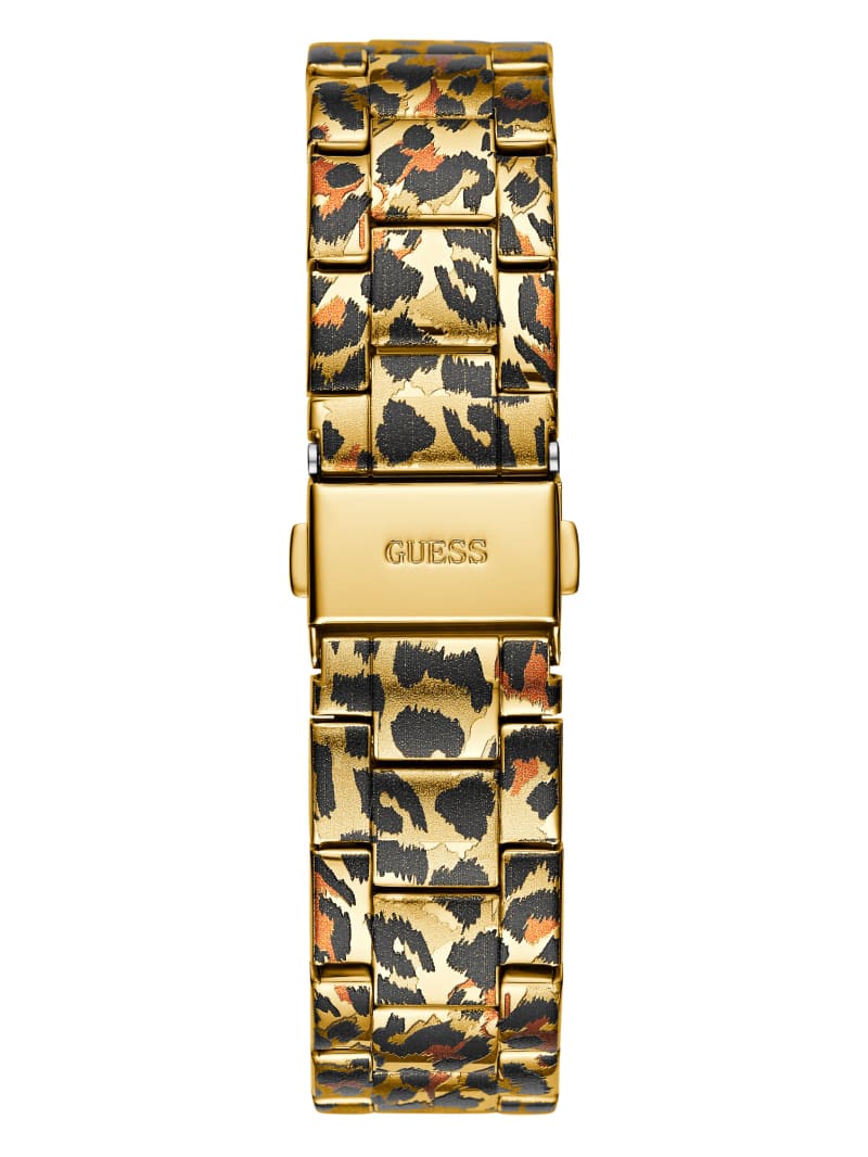 Gold-Tone Multifunction Watch
