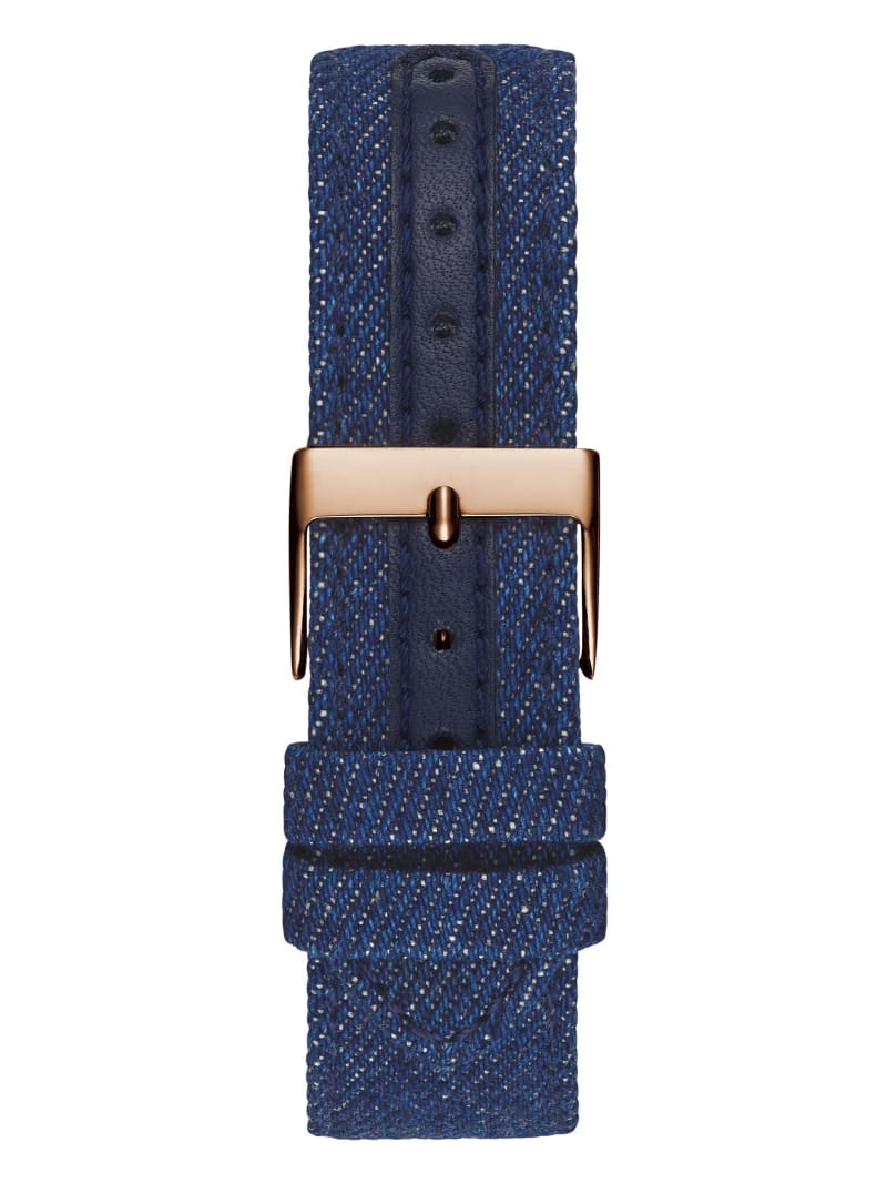 Denim Chronograph Watch