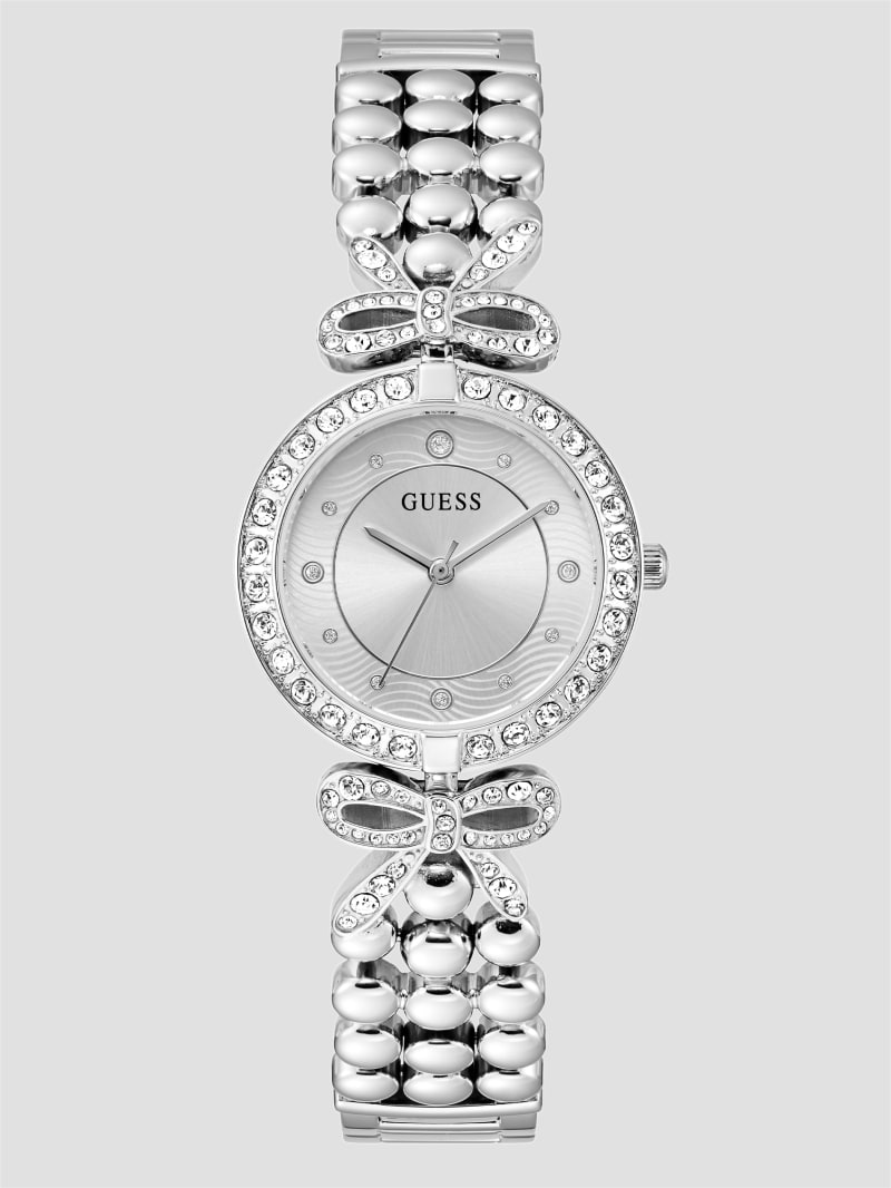 Silver-Tone Analog Watch | GUESS