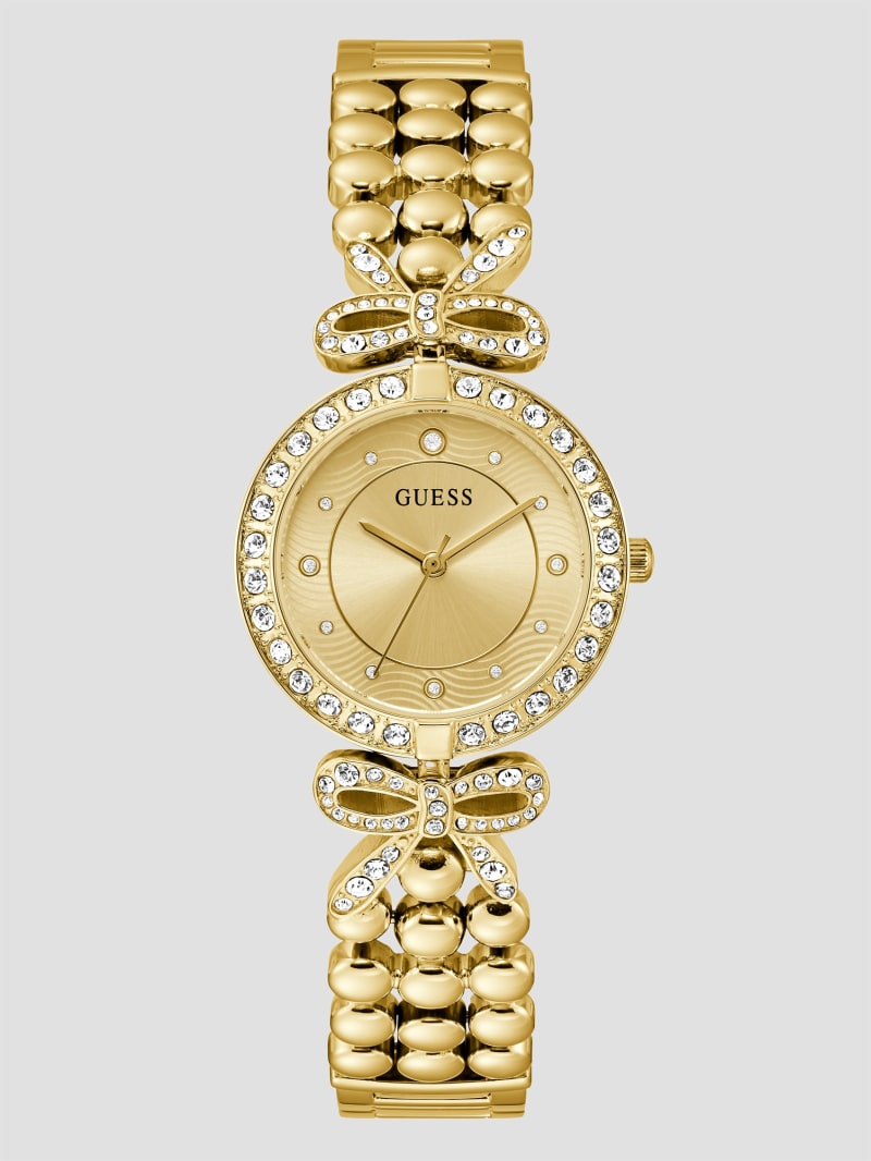 Gold-Tone Analog Watch
