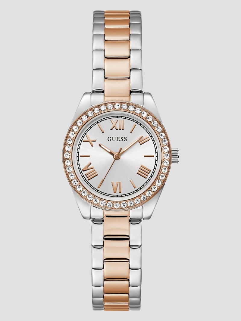 Two-Tone Analog Watch
