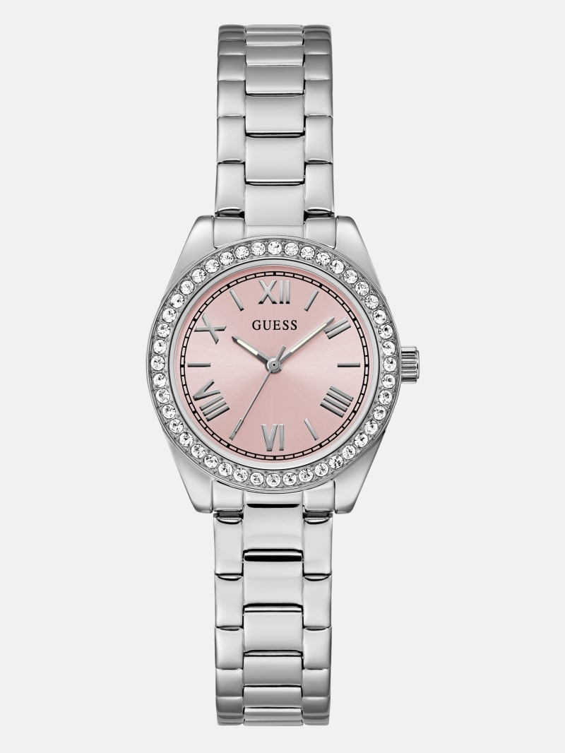 Silver-Tone Analog Watch | GUESS