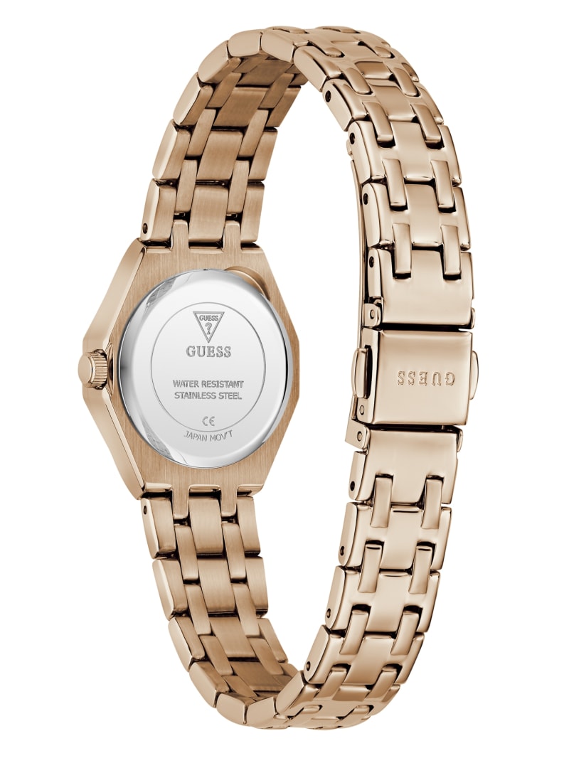 Crystal Recycled Steel analogue watch 25 mm