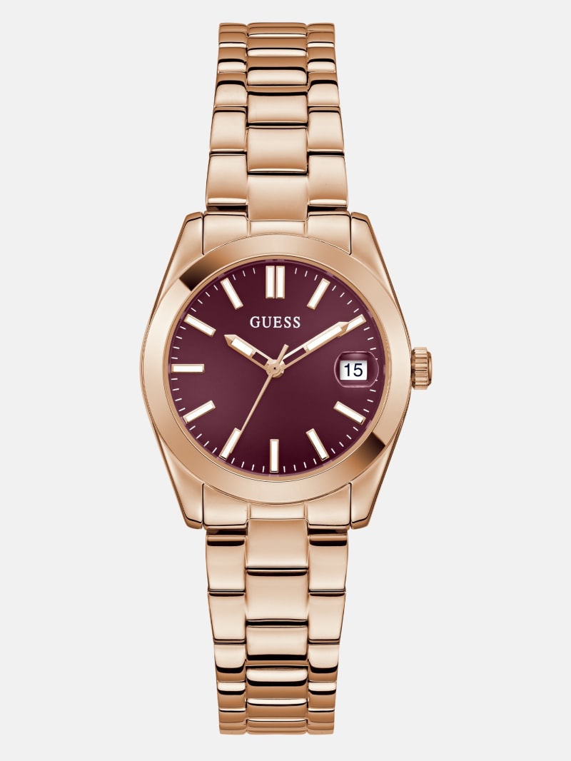 Rose Gold-Tone Analog Watch