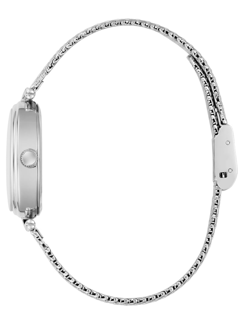Silver-Tone Analog Watch