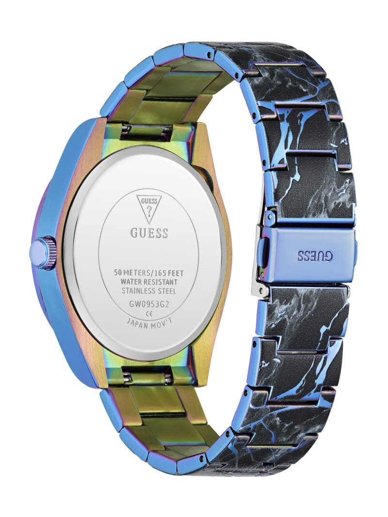 Blue Multifunction Watch