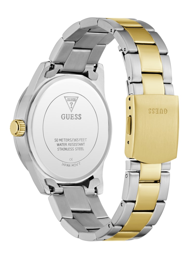 Two-Tone Analog Watch