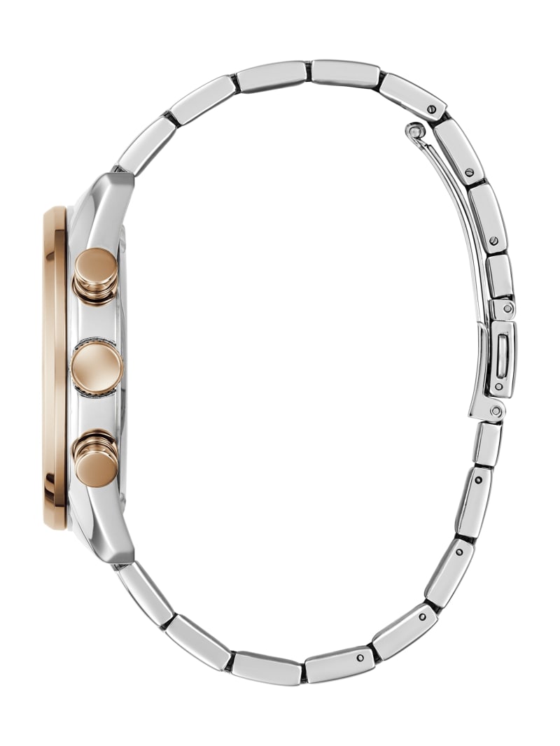 Two-Tone Multifunction Watch