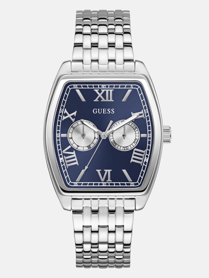 Silver-Tone Multifunction Watch