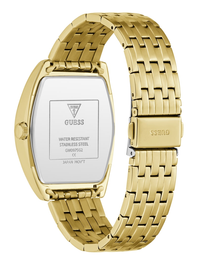 Gold-Tone Multifunction Watch