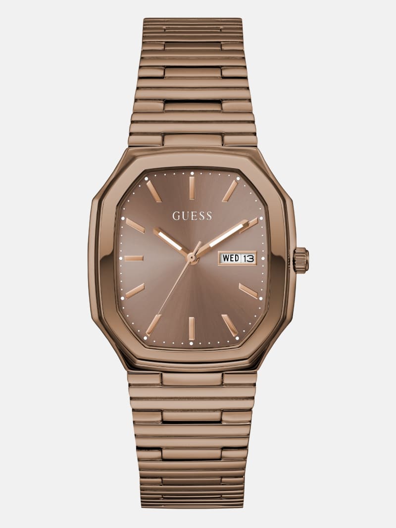 Brown Analog Watch