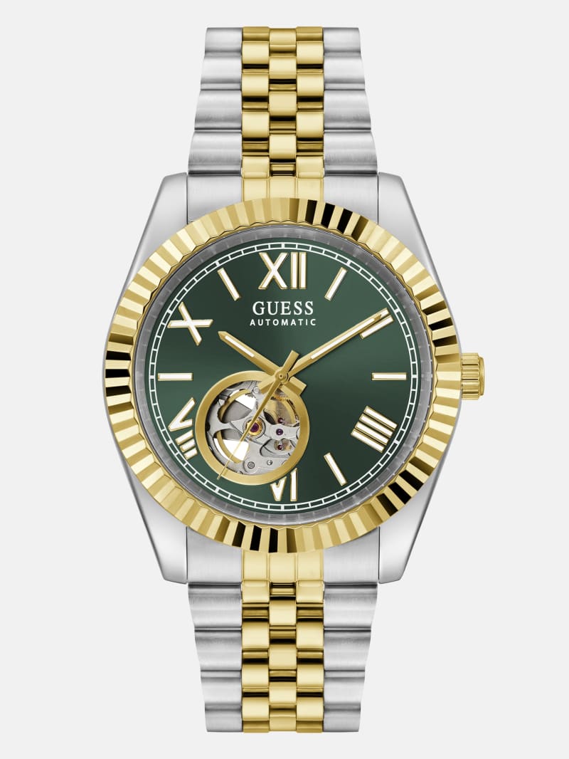 GUESS® Two-Tone Analog Watch