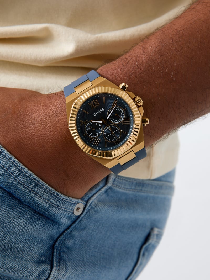 Silicone multi-function watch