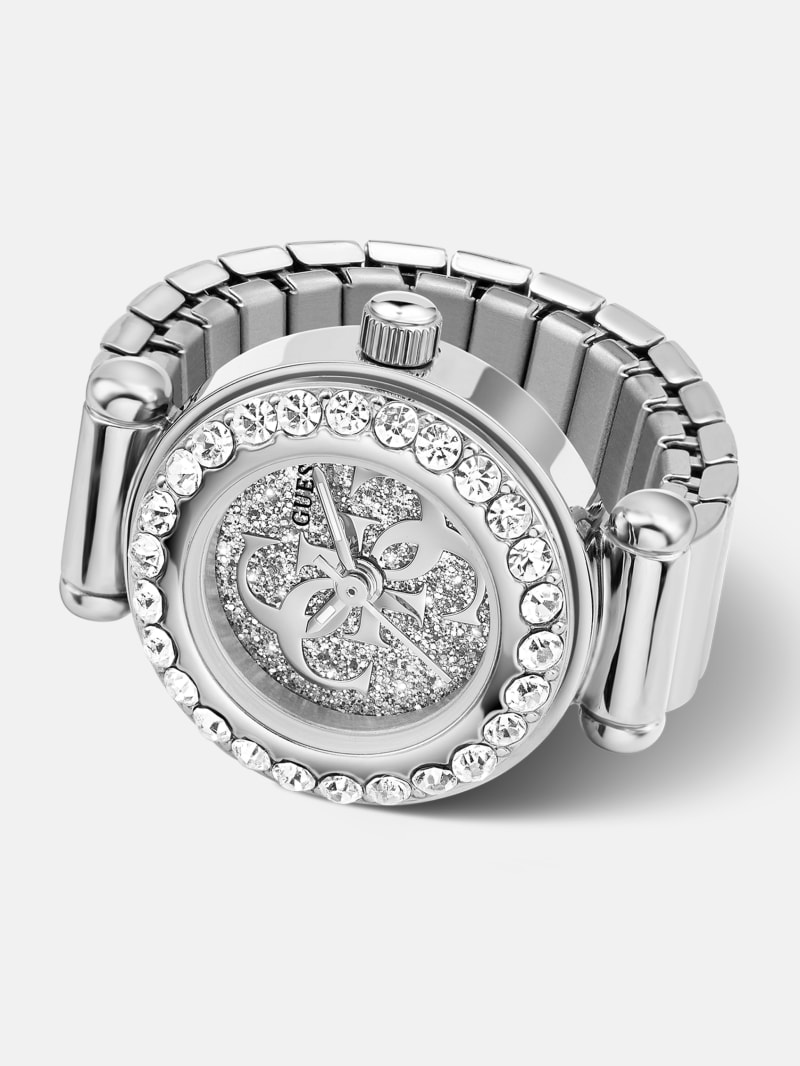 Crystal analogue watch-ring