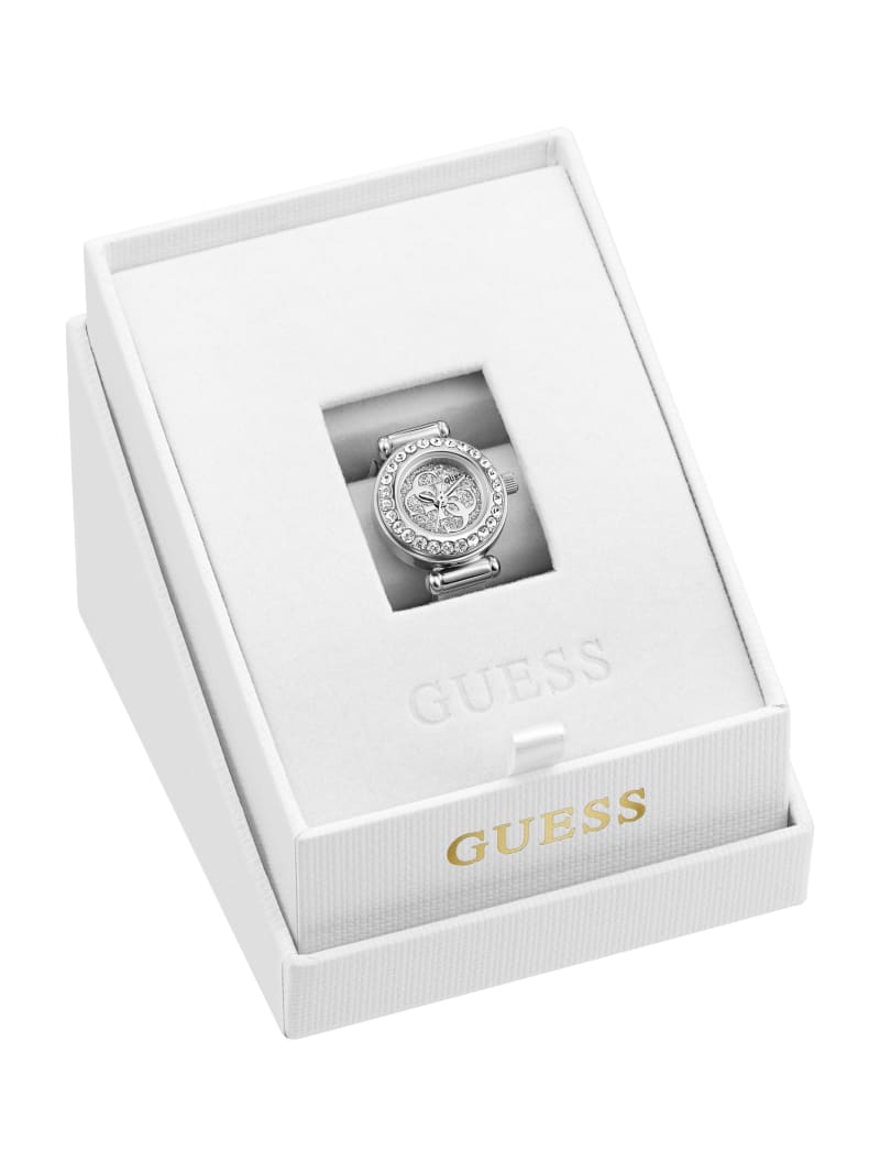 Crystal analogue watch-ring