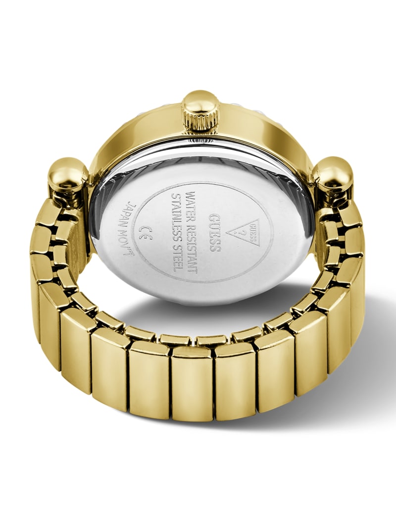 GUESS® Crystal Stainless steel analogue ring 18 mm Women